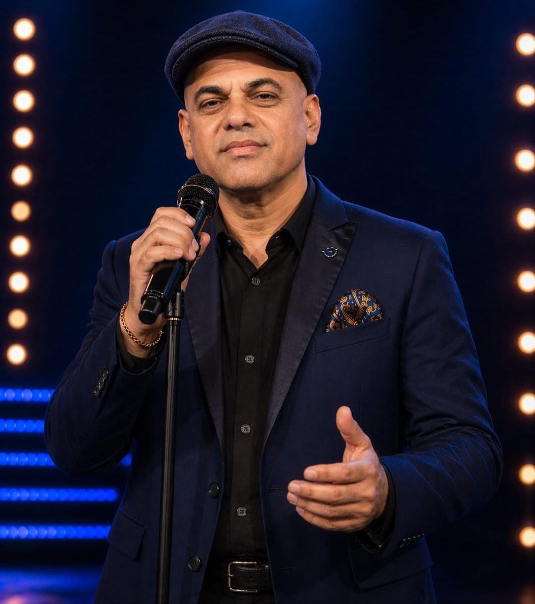 Ravi Baing performing live